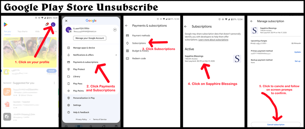 Google Unsubscribe